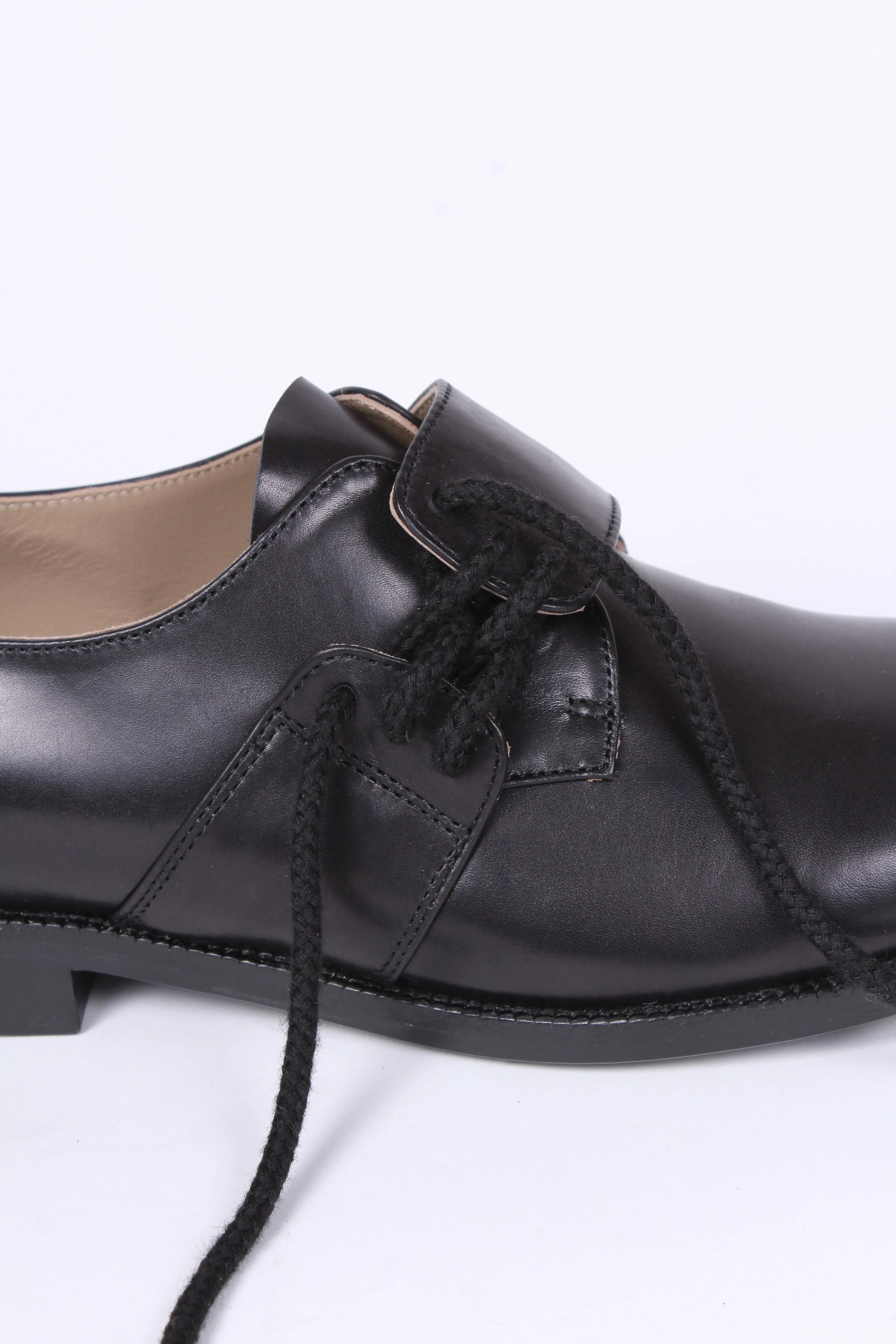 1940s everyday  lace-up shoe - black - Ellen