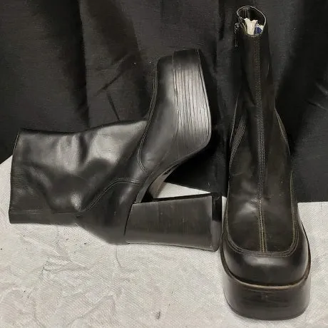 3" Thea -- Women's Platform Ankle Boot -- Black