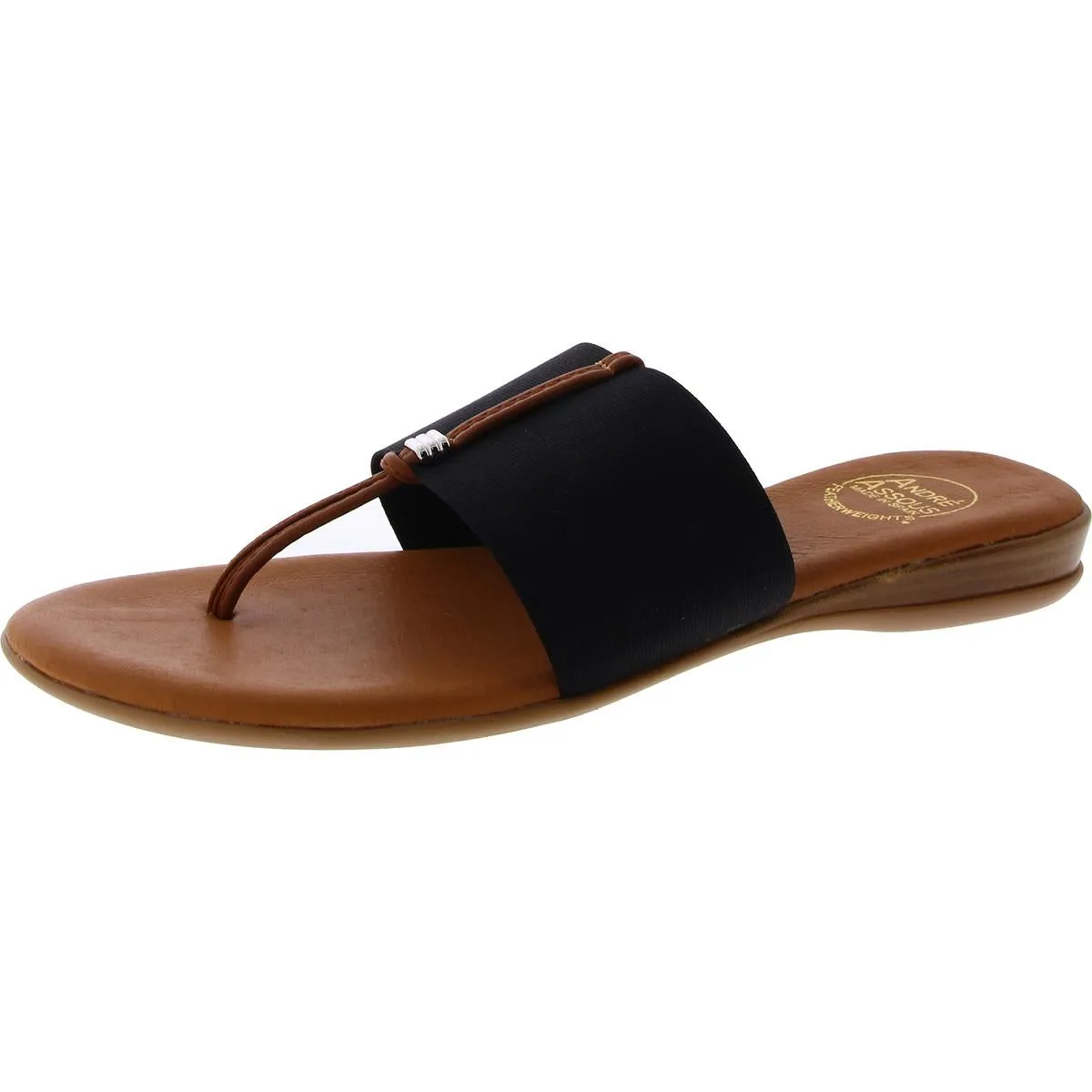 André Assous Womens Slide Mules Slide Sandals