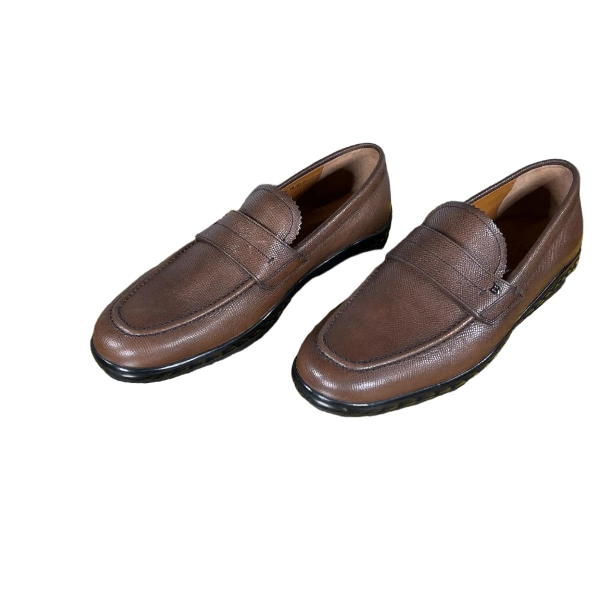 Bally Milno Coffee Leather Loafers