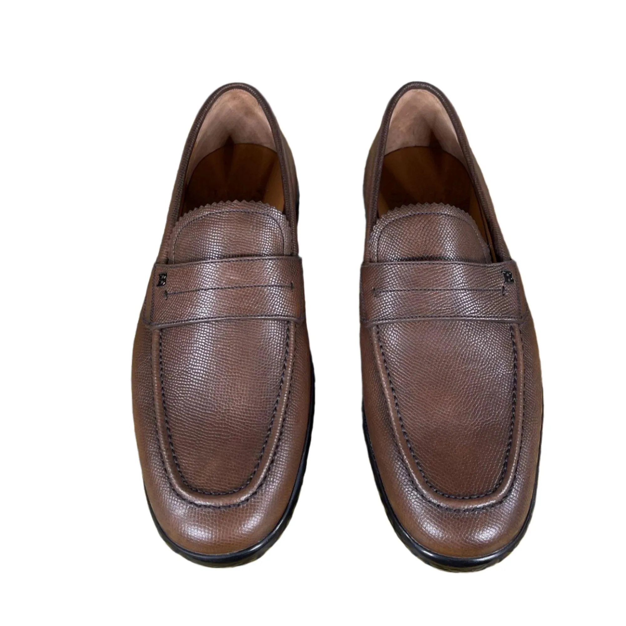 Bally Milno Coffee Leather Loafers