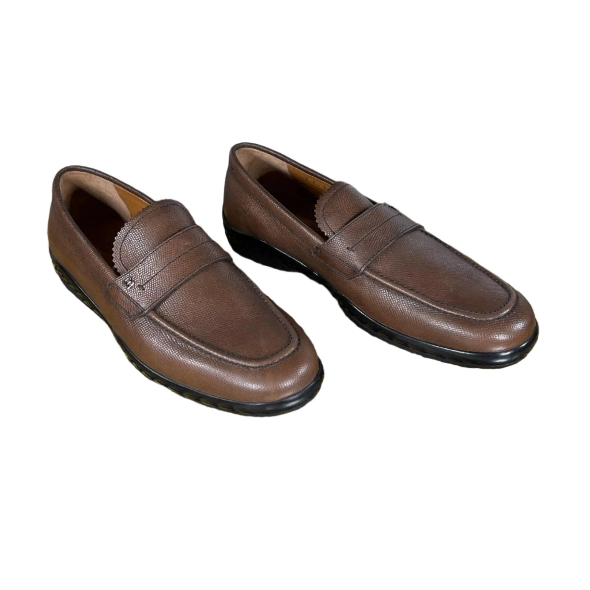 Bally Milno Coffee Leather Loafers
