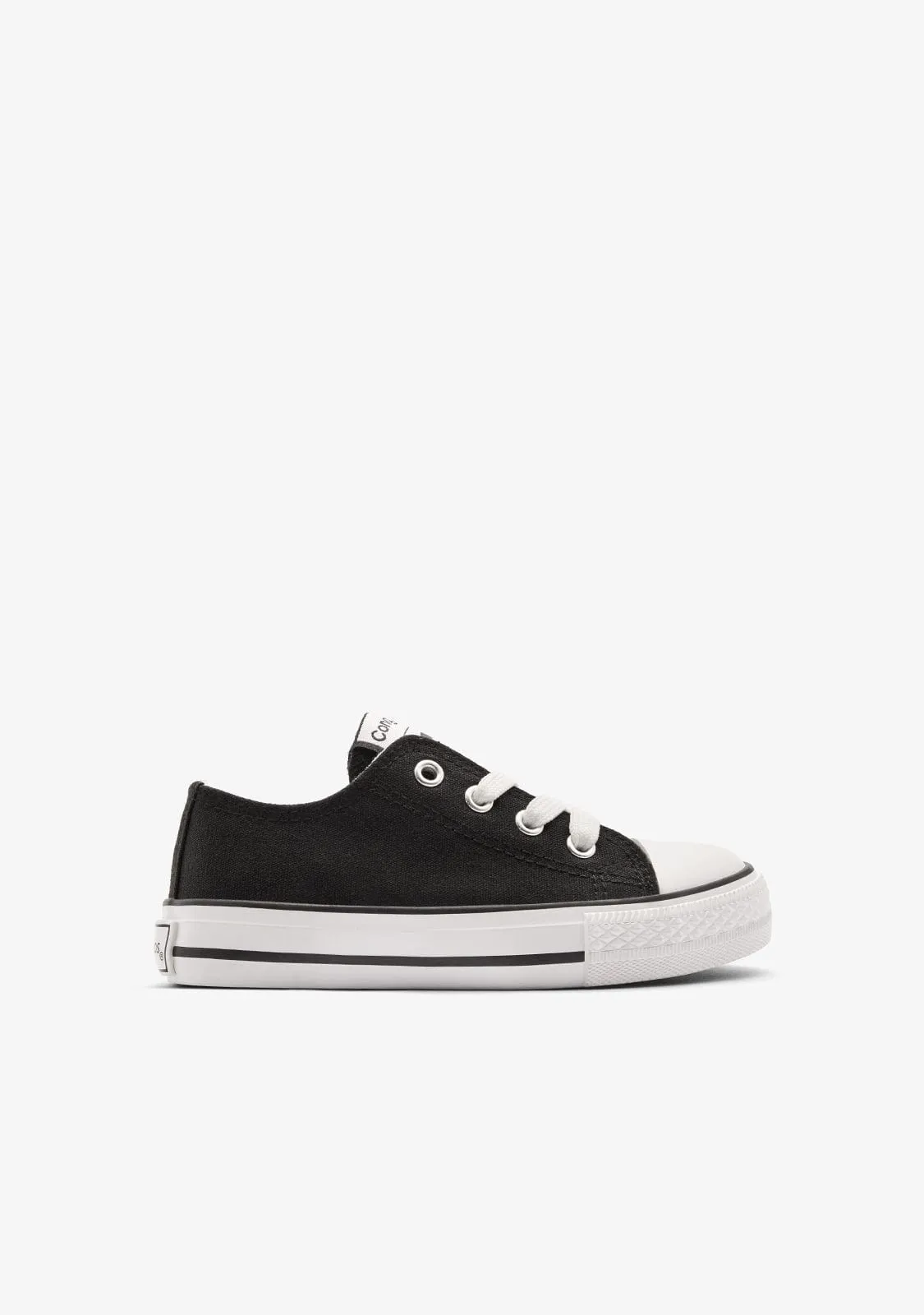 Black Classic Canvas Sneakers