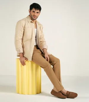 BM6736-CAMEL-Men Loafer