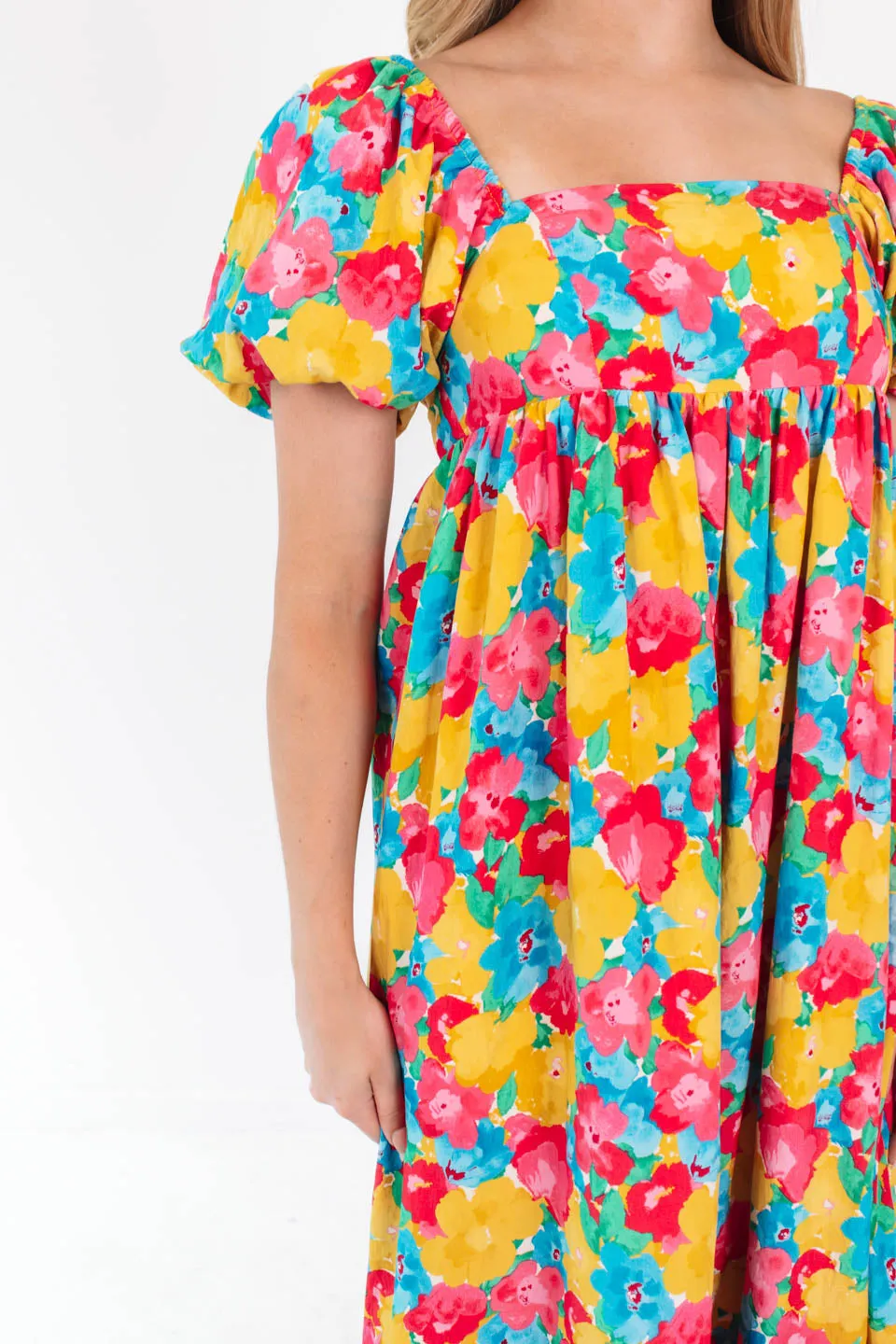 Bold And Beautiful Midi Dress - Multi