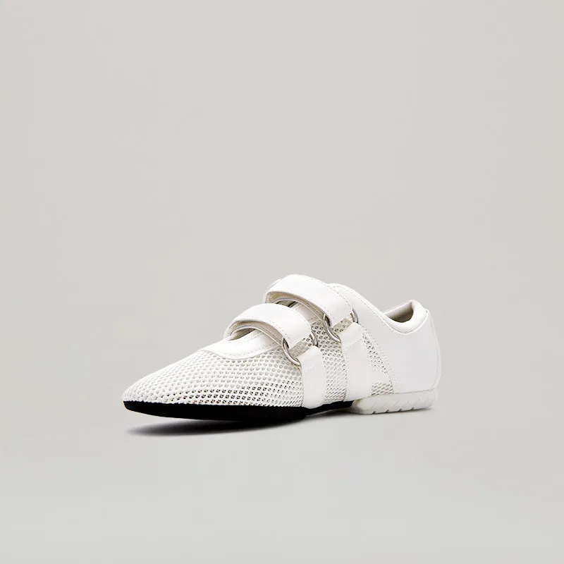 both - TYRES GLIDER MESH SNEAKER-WHITE/BLACK