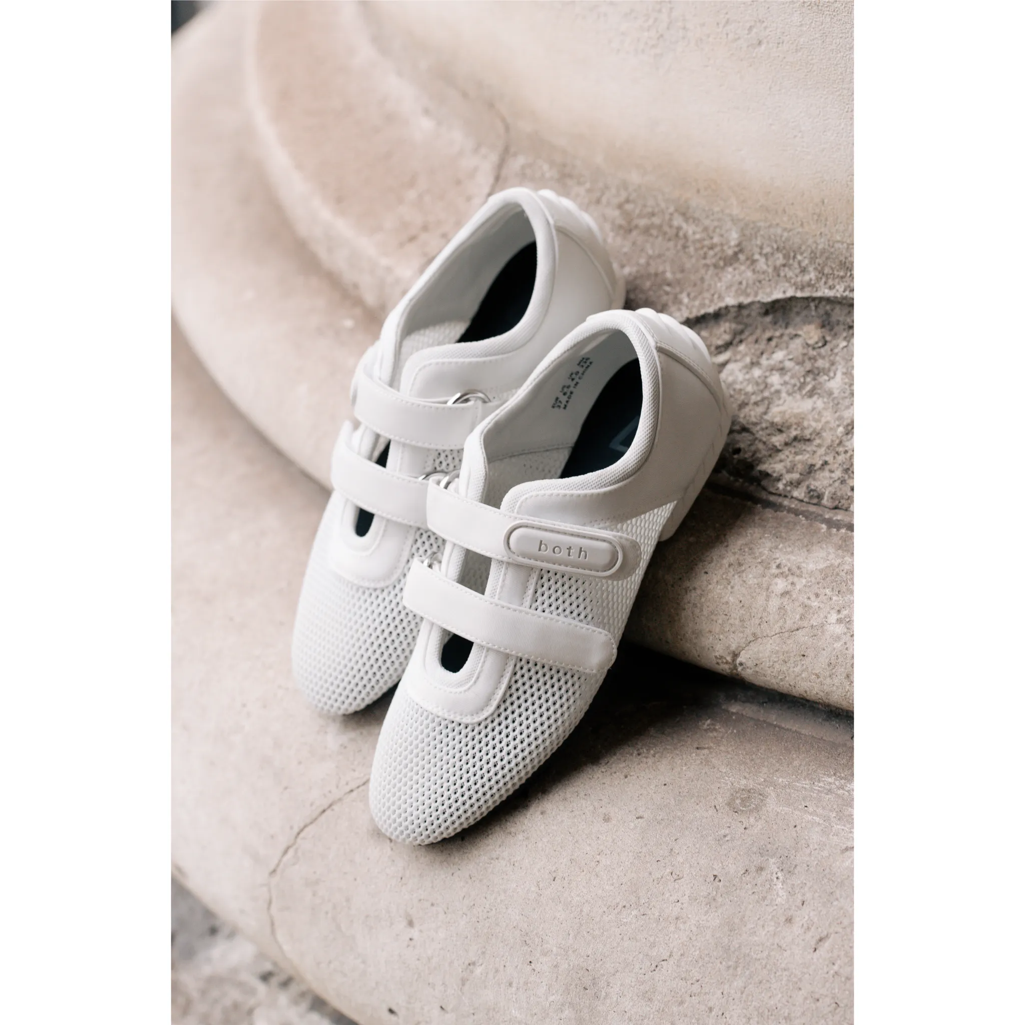 both - TYRES GLIDER MESH SNEAKER-WHITE/BLACK