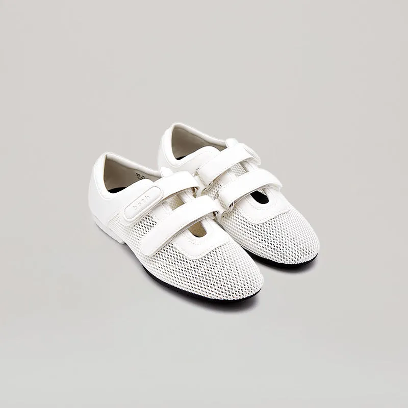 both - TYRES GLIDER MESH SNEAKER-WHITE/BLACK