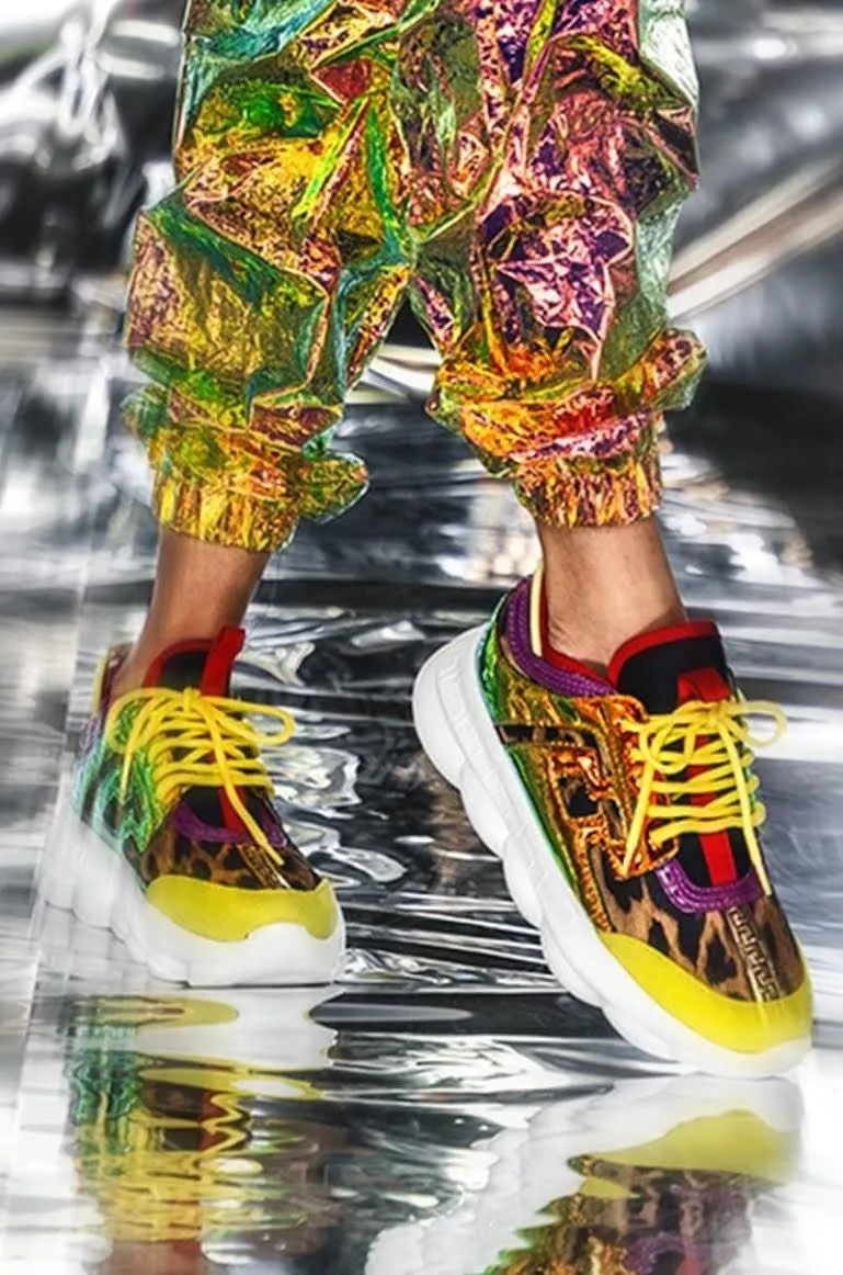 Cape Robbin Athena Multi Color Lace Up Low Top Super Platform Athleisure Sneaker