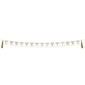 Congratulations Party Tassel Streamer