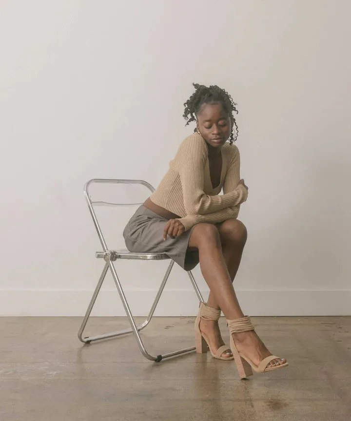 Elouise Nude Block Heel