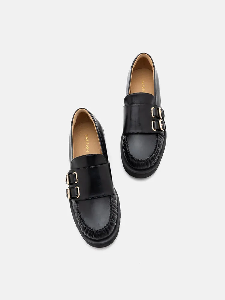Giada Double Monk Strap Loafers