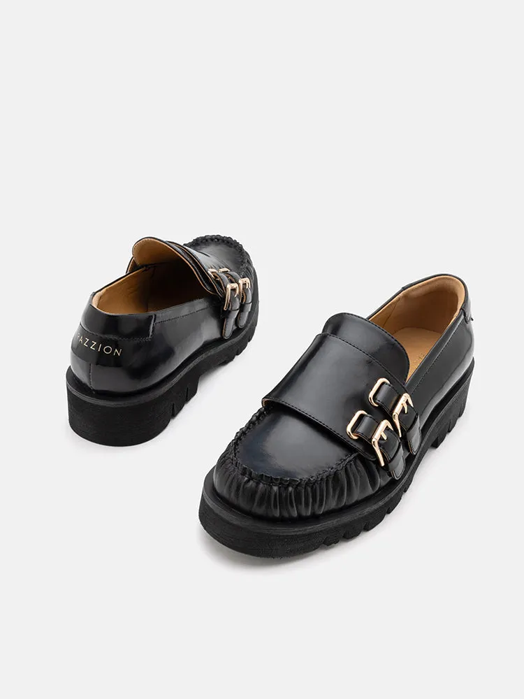 Giada Double Monk Strap Loafers