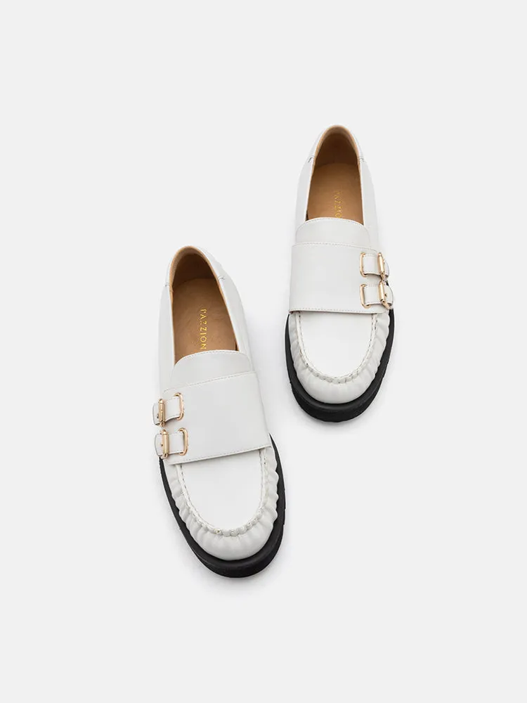 Giada Double Monk Strap Loafers