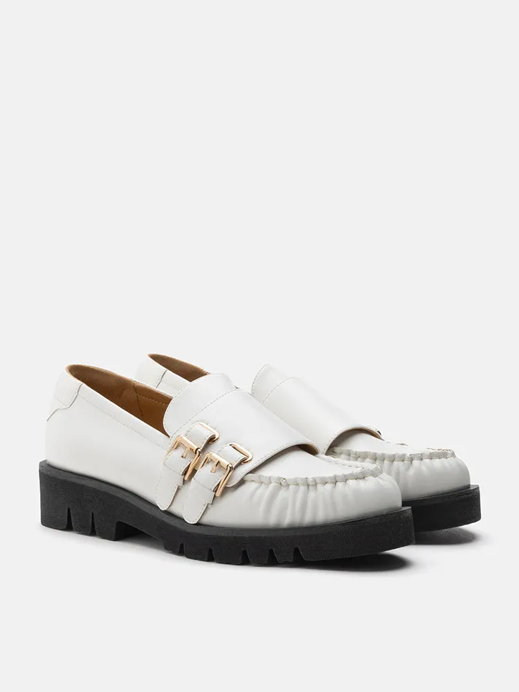 Giada Double Monk Strap Loafers