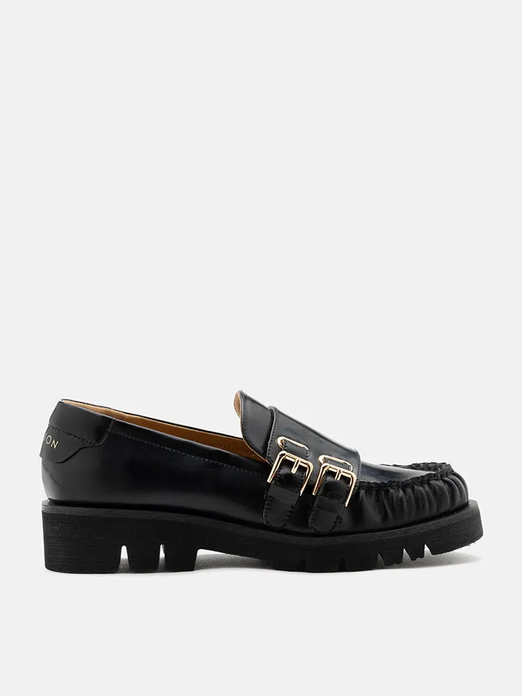 Giada Double Monk Strap Loafers