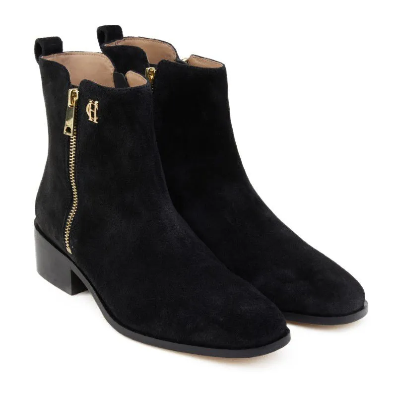 Holland Cooper Zip Chelsea Ladies Boot - Black