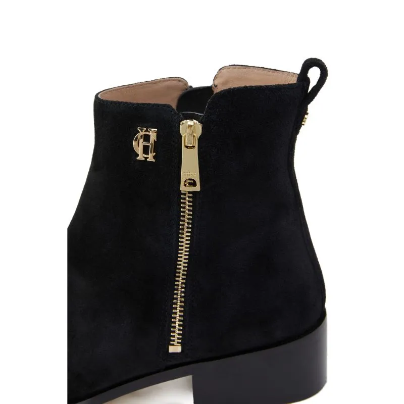 Holland Cooper Zip Chelsea Ladies Boot - Black