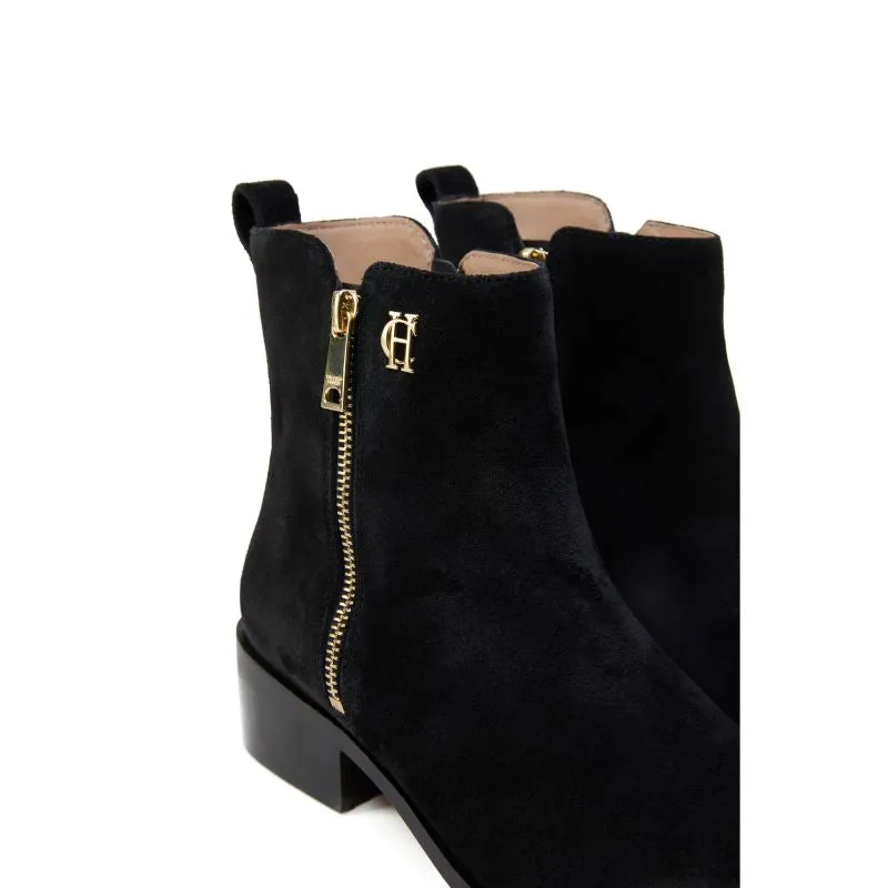 Holland Cooper Zip Chelsea Ladies Boot - Black