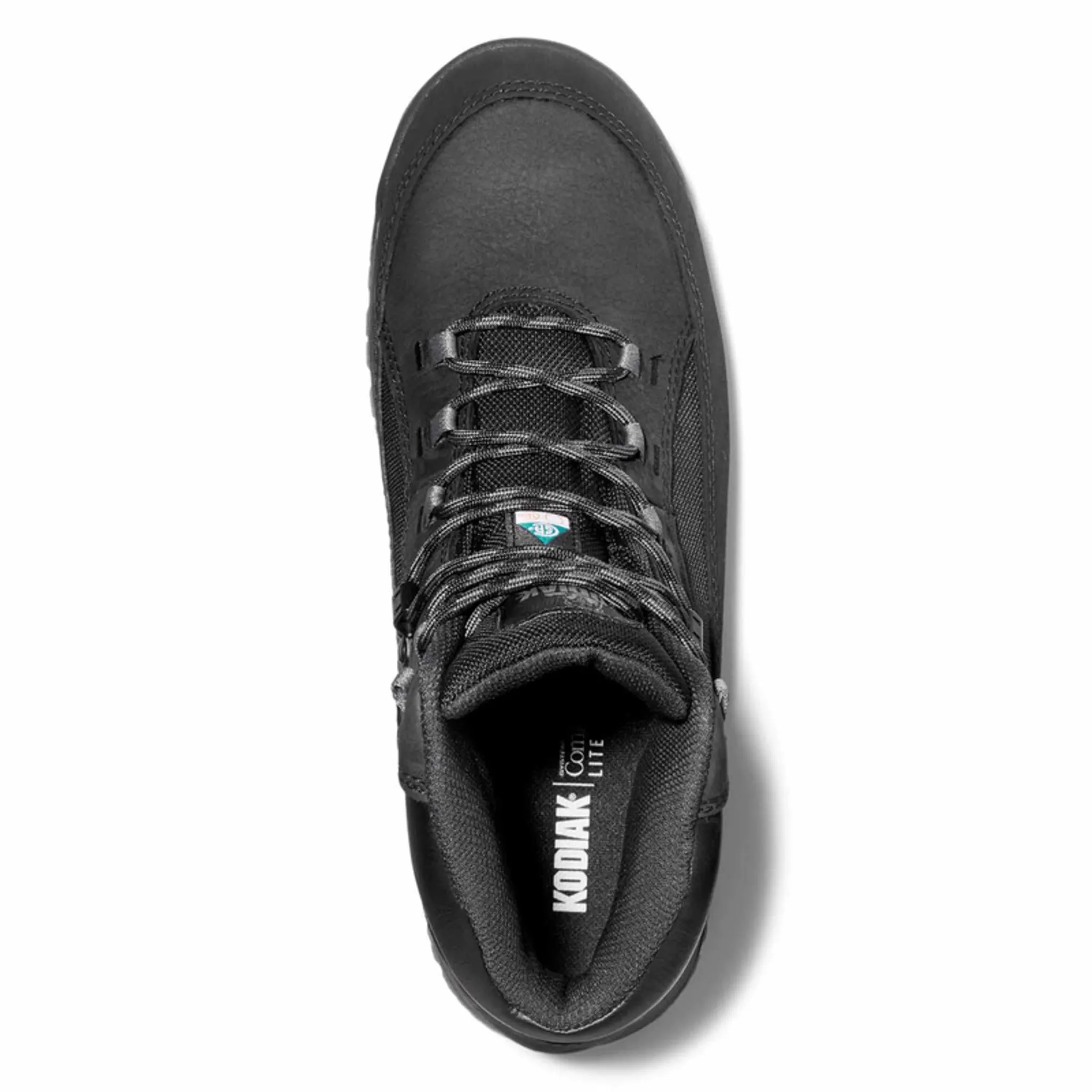 Kodiak Men's 6" Greb Classic Hike Waterproof Steel Toe Safety Work Boots – Durable Full-Grain Leather, Shock-Absorbing EVA Midsole | Sizes 7-15