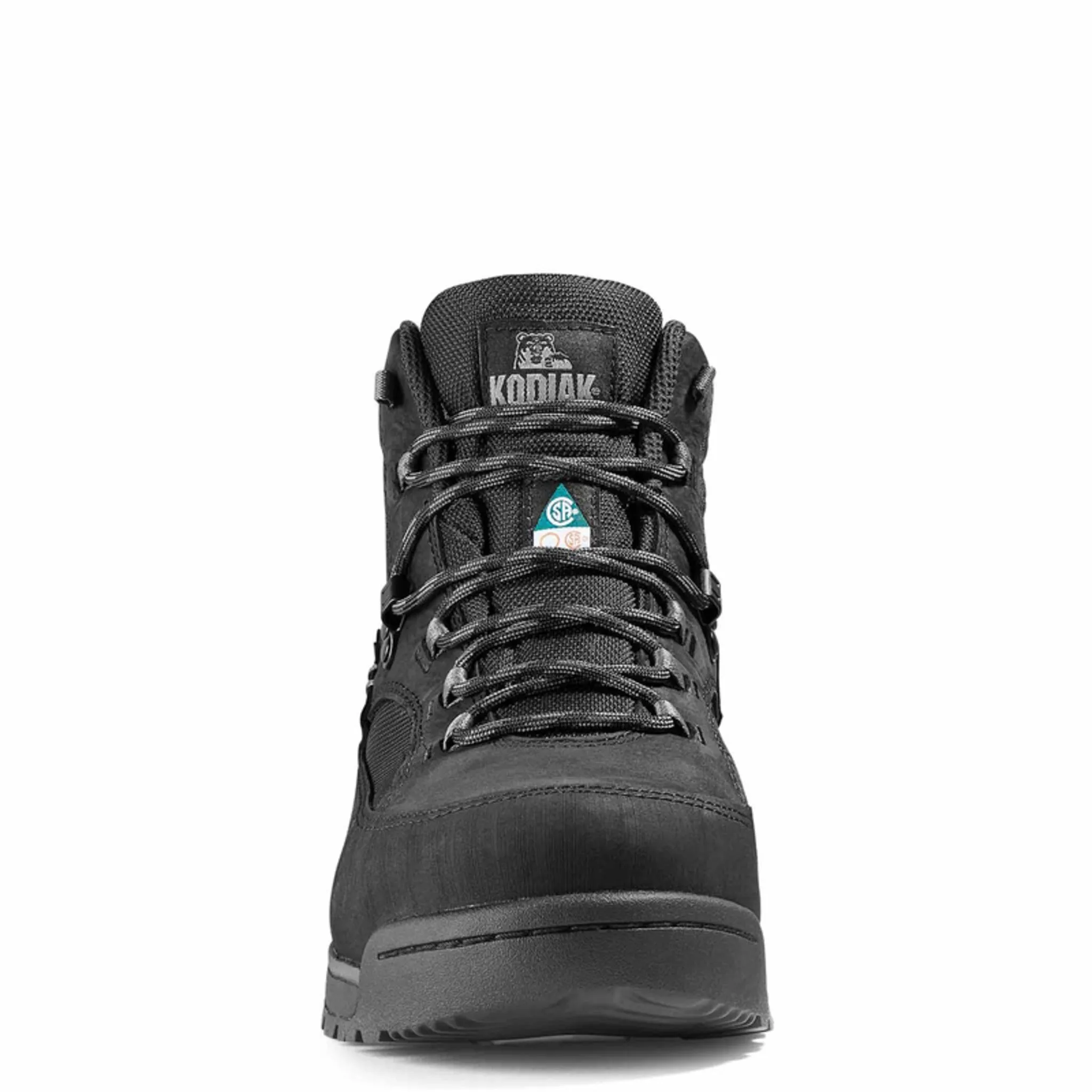 Kodiak Men's 6" Greb Classic Hike Waterproof Steel Toe Safety Work Boots – Durable Full-Grain Leather, Shock-Absorbing EVA Midsole | Sizes 7-15