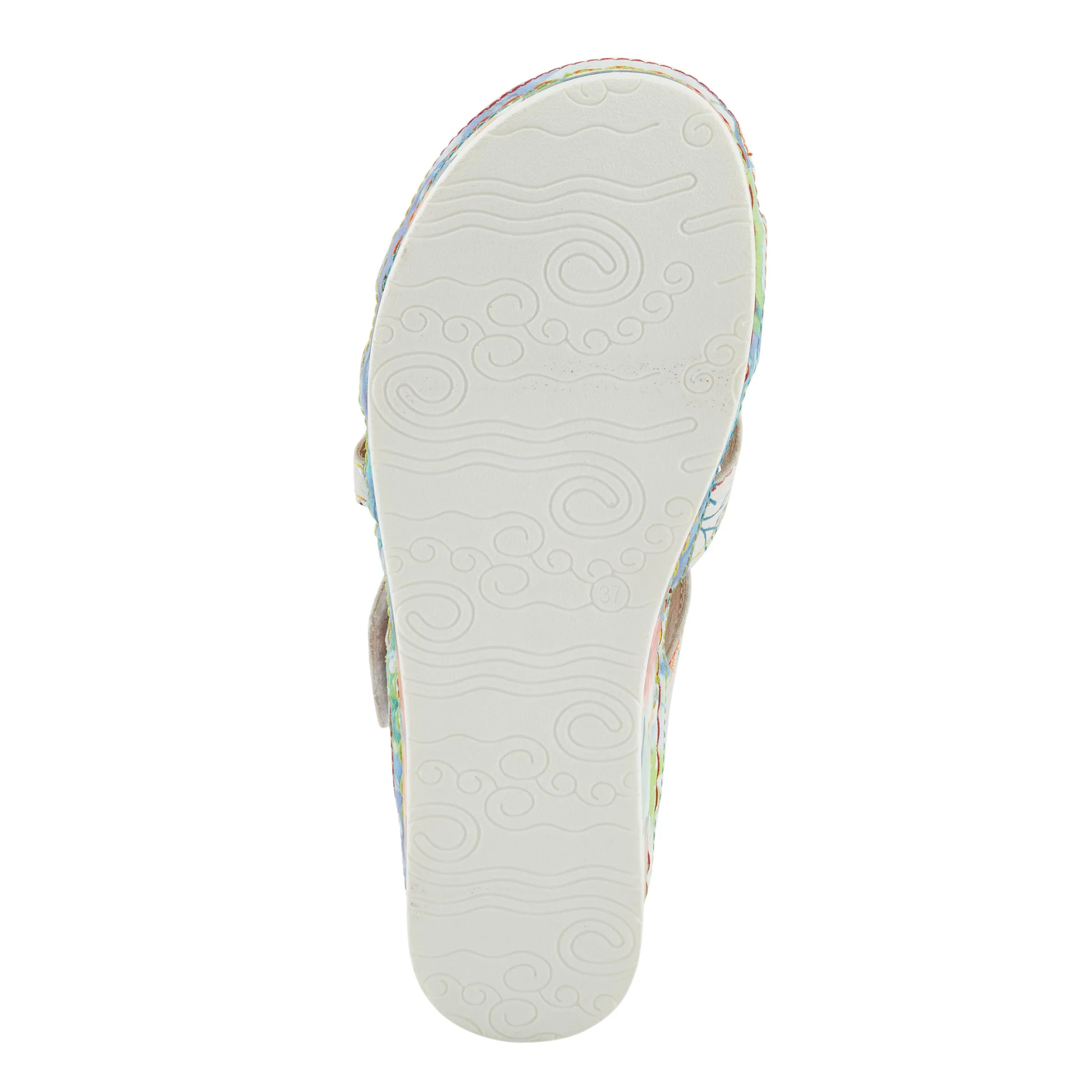 L'Artiste Caimanala Slipon Leather Sandals