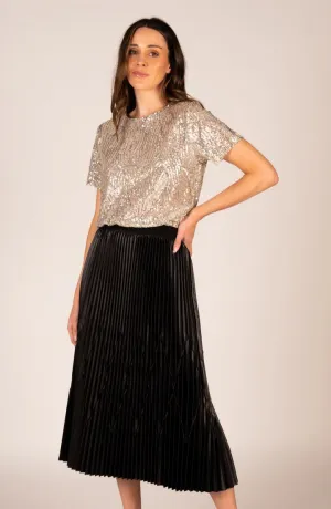 Lilian Pleat Skirt