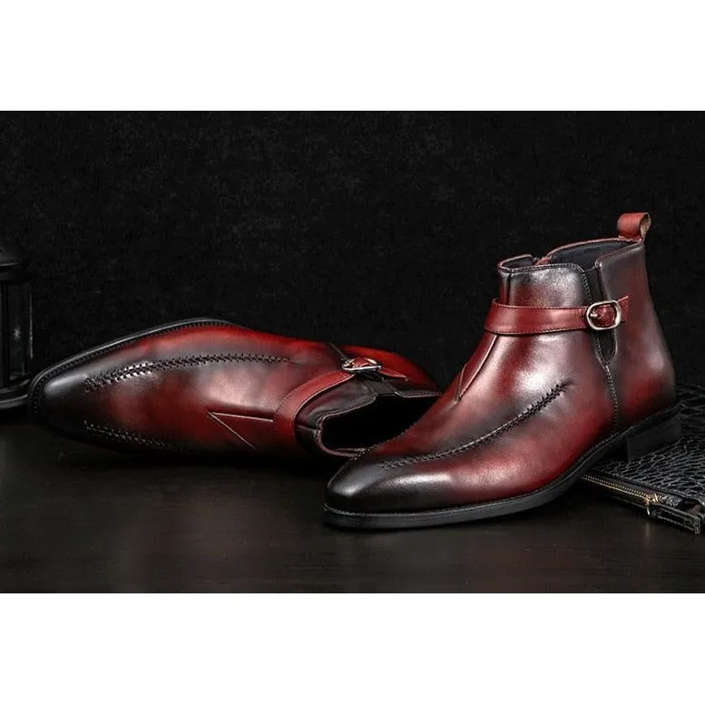 Lustrévo Business Dress Boots
