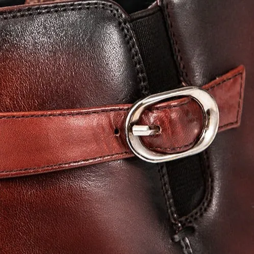 Lustrévo Business Dress Boots