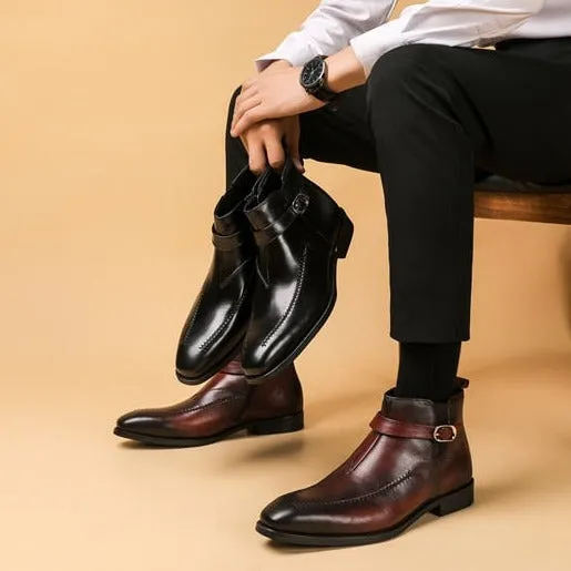 Lustrévo Business Dress Boots