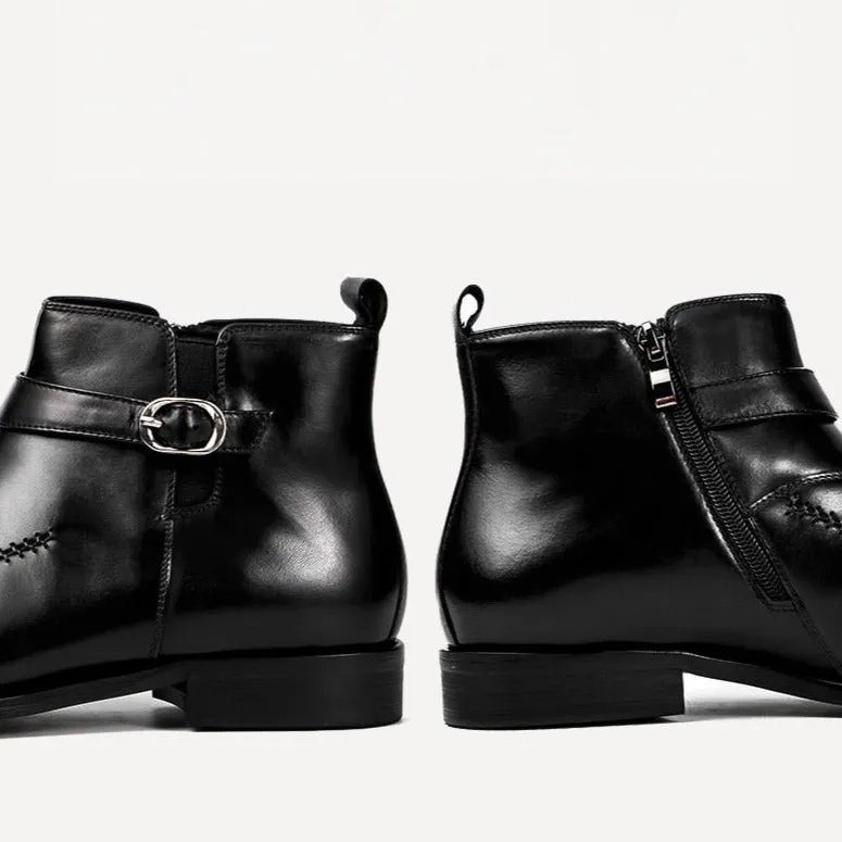 Lustrévo Business Dress Boots
