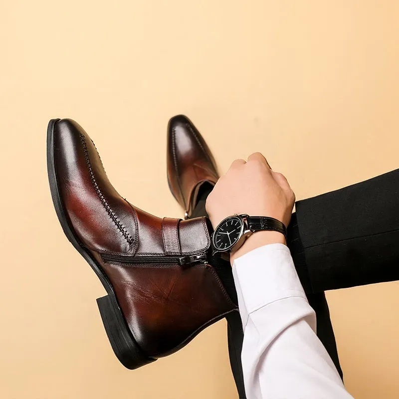 Lustrévo Business Dress Boots