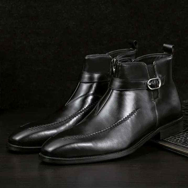 Lustrévo Business Dress Boots