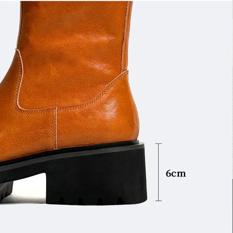 Luxestra Aureline Zippered Boots