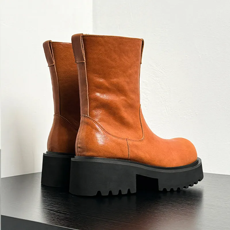 Luxestra Aureline Zippered Boots