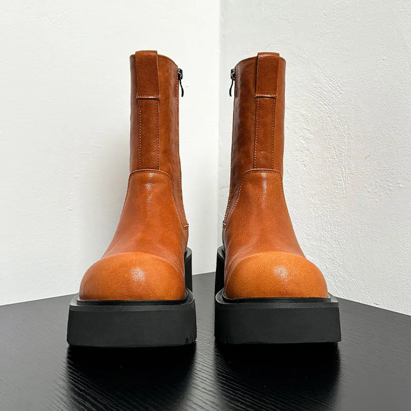 Luxestra Aureline Zippered Boots