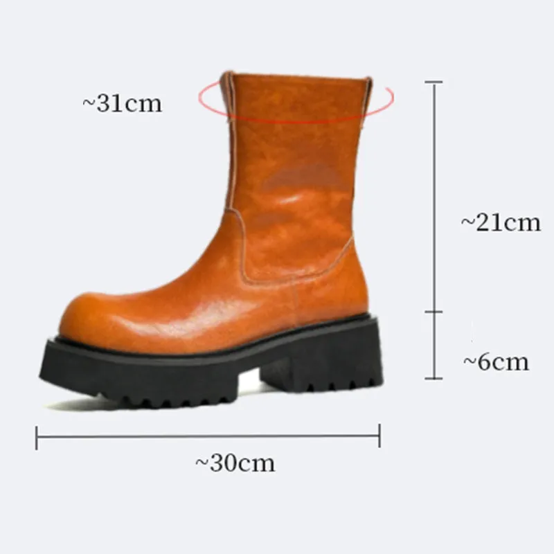 Luxestra Aureline Zippered Boots