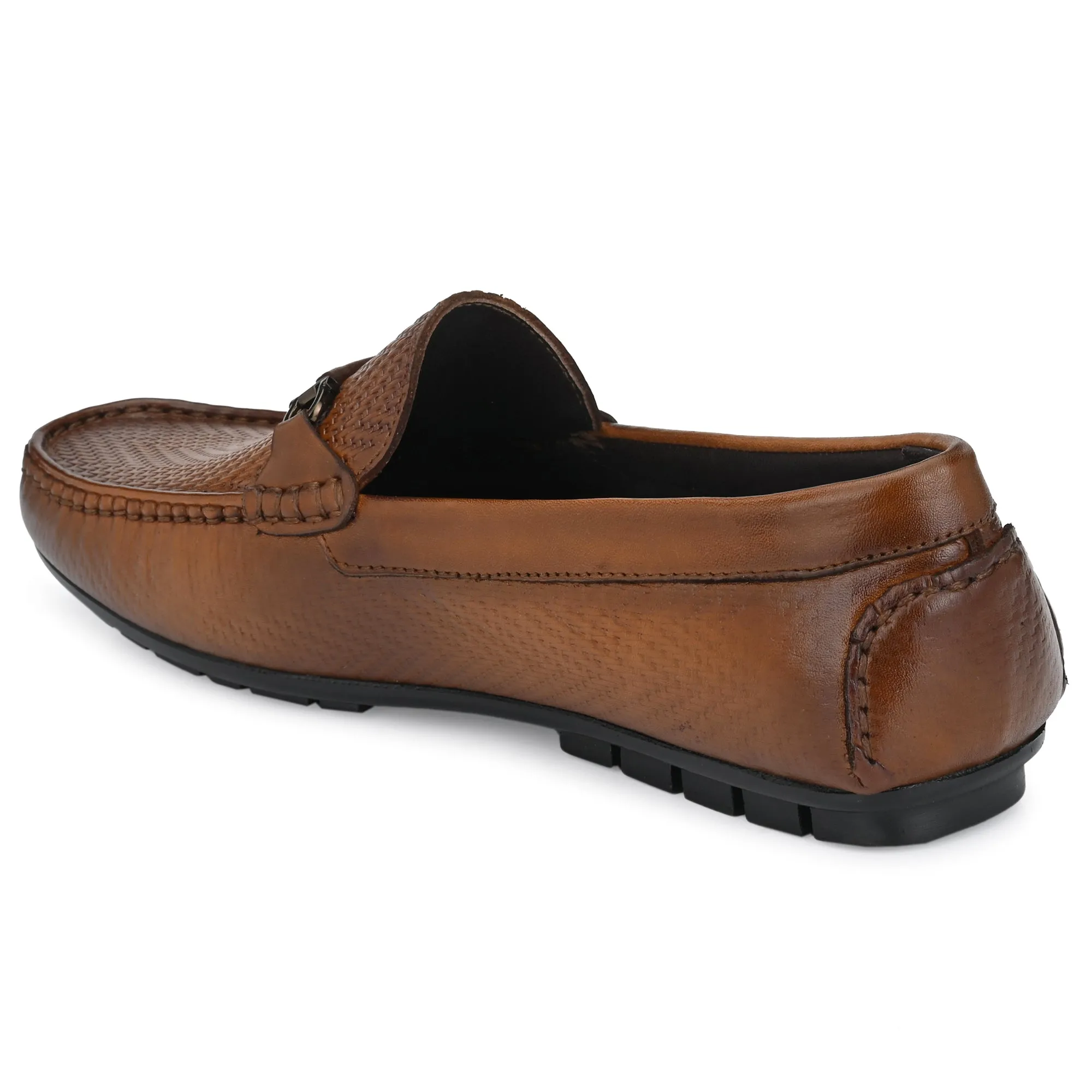 Men Buckled Formal Loafers