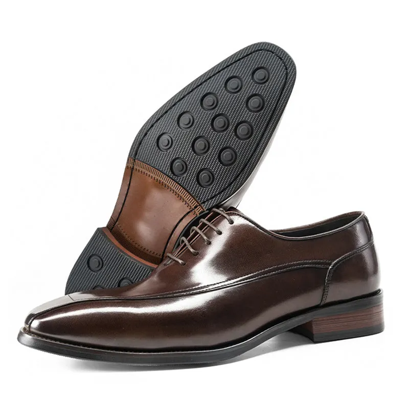 Men leather loafers lace up formal casual stylish loafers