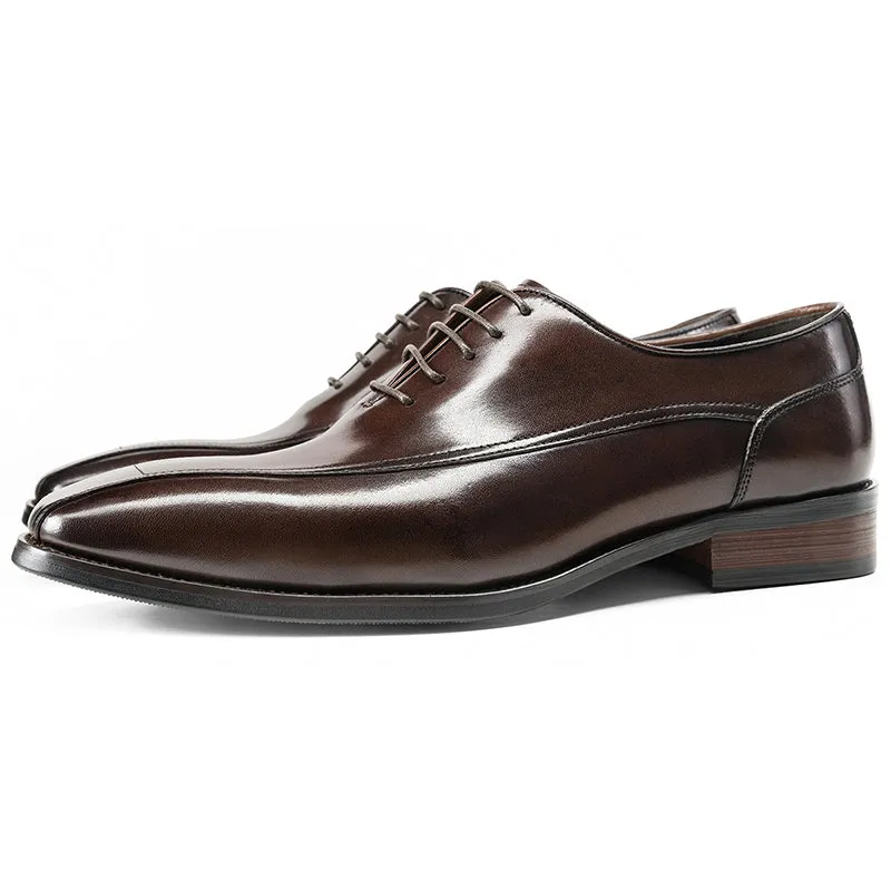 Men leather loafers lace up formal casual stylish loafers
