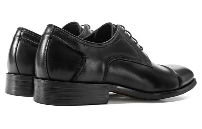 Men stylish leather loafers stitching England style formal loafers
