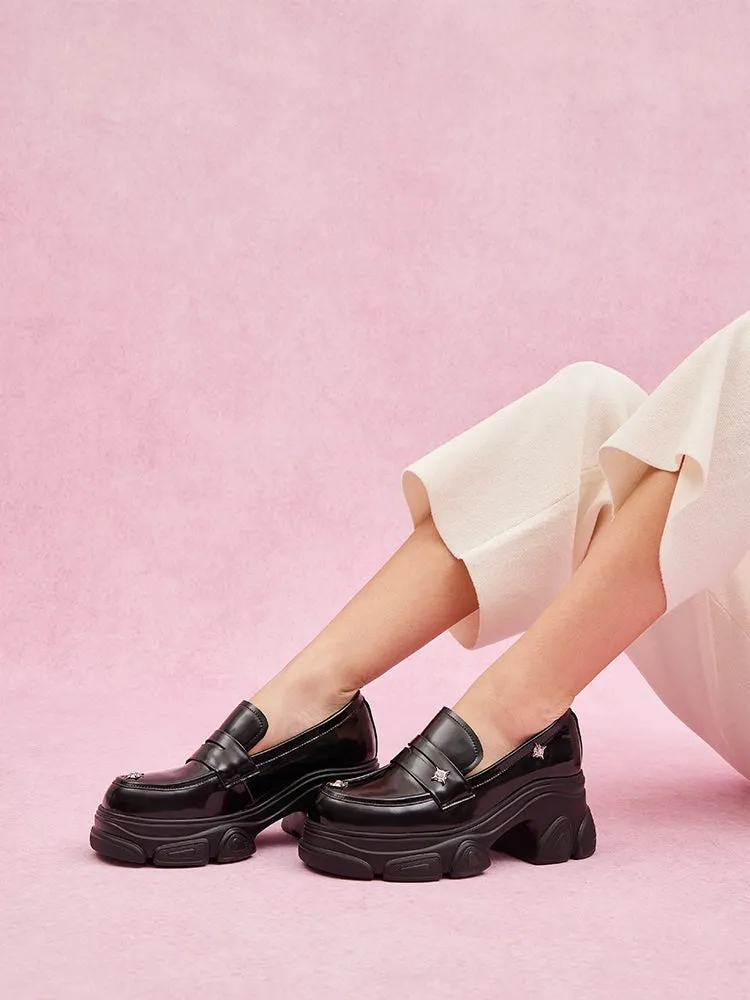 Nevaeh Diamante Platform Loafers