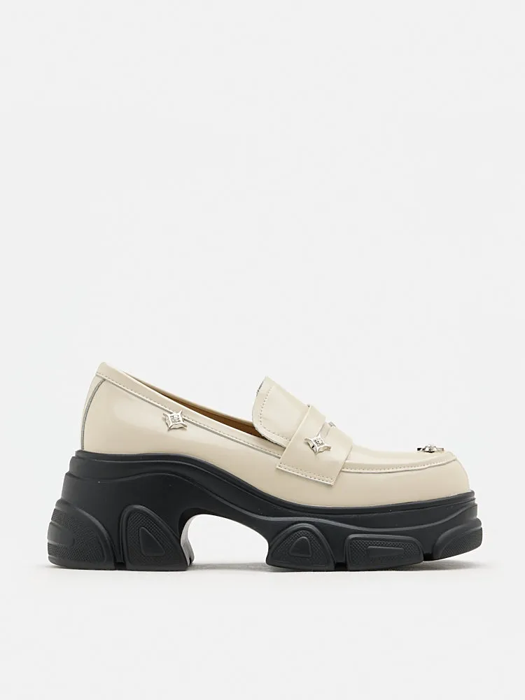 Nevaeh Diamante Platform Loafers