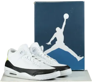 Nike DA3595 White/Black Air Jordan 3 Retro SP Trainers UK 12 