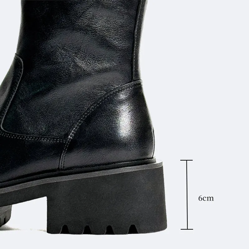 Ostranuxe Luxalon Zip Boots