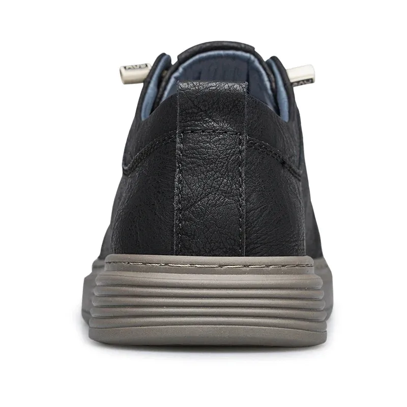 Oxfords - Genuine Leather Sneakers