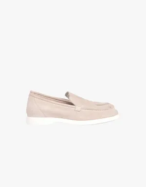 Pedro Garcia Lavanda Loafers in Plume Velour