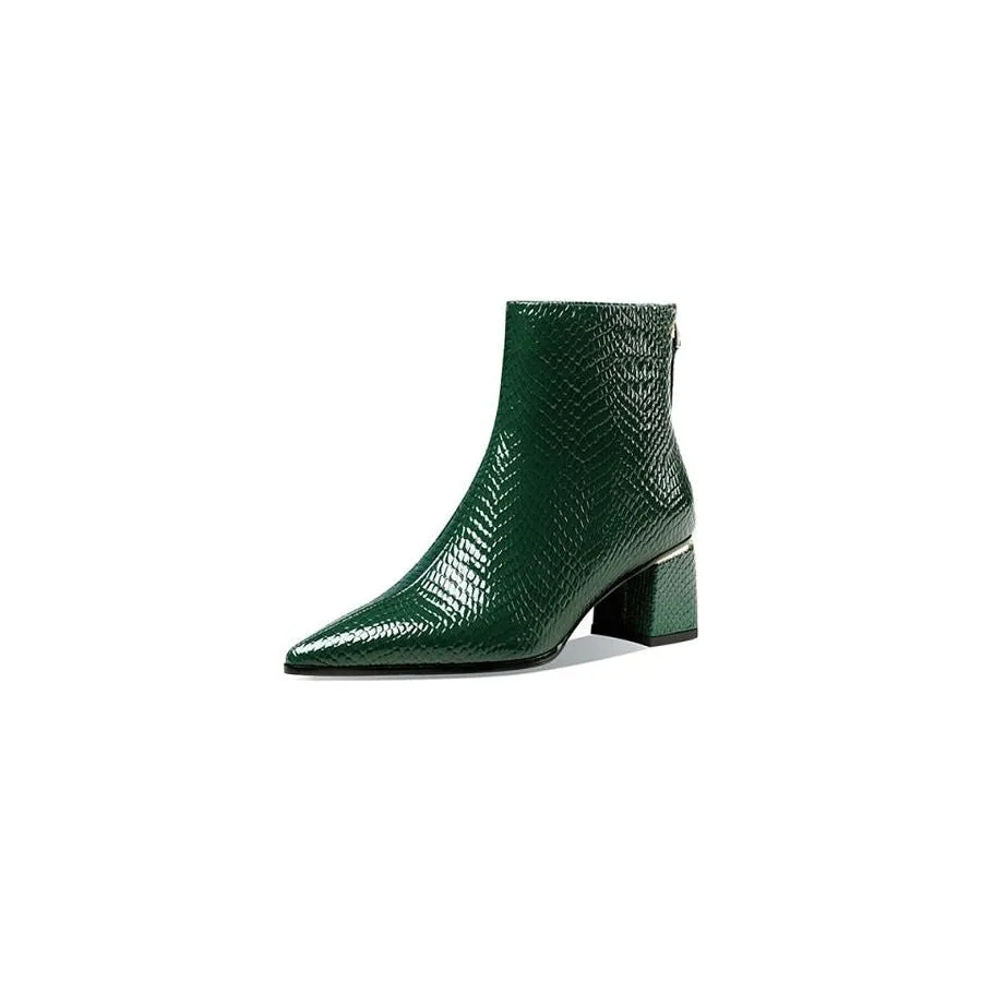 Serpatura Croc Ankle Boots