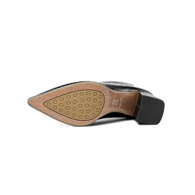Serpatura Croc Ankle Boots