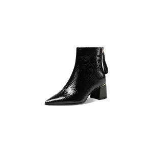 Serpatura Croc Ankle Boots